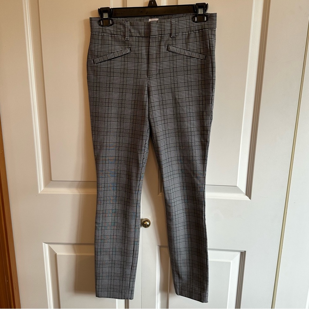 GAP Signature Skinny Ankle Houndstooth Trousers